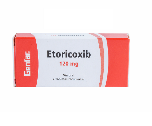 ETORICOXIB 120 MG X 7 TBL