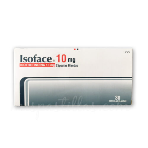 ISOFACE 10 MG X 30 CAP