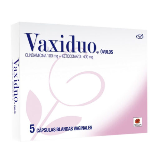 VAXIDUO 100 MG/400 MG X 5 OVULOS