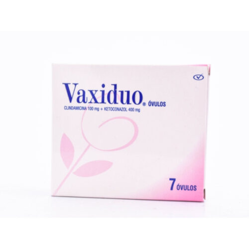 VAXIDUO 100 MG/400 MG X 7 OVULOS