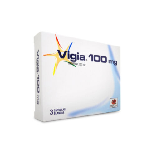 VIGIA 100 MG X 3 CAP