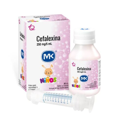 CEFALEXINA SUSP 250 MG / 5 ML X 60 ML