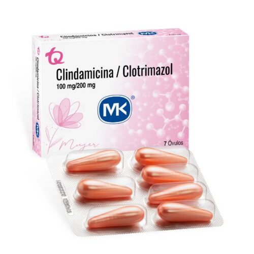CLINDAMICINA/CLOTRIMAZOL 100/200  MG X 7 OVULOS
