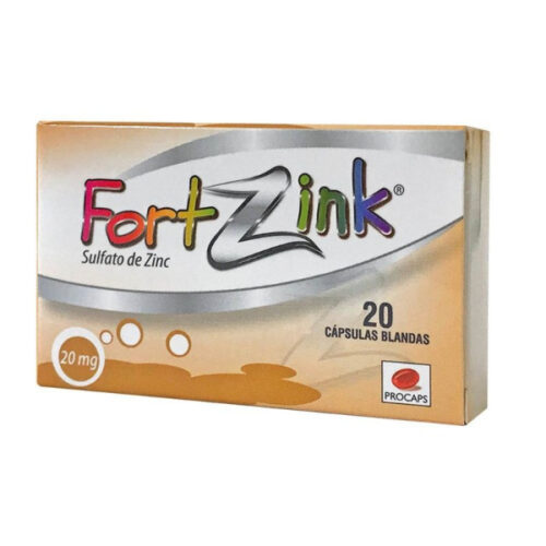 FORT ZINK 20MG X 20 CAP