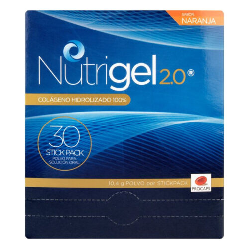 NUTRIGEL 2.0 NARANJA X 30 SOB