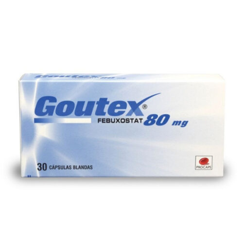 GOUTEX 80 MG X  30 CAP