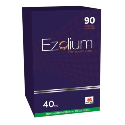 EZOLIUM 40 MG X 90 CAP