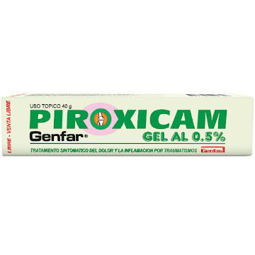 PIROXICAM GEL  0.5%  X 40 GR