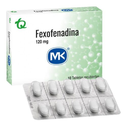 FEXOFENADINA 120 MG  X 10 TAB