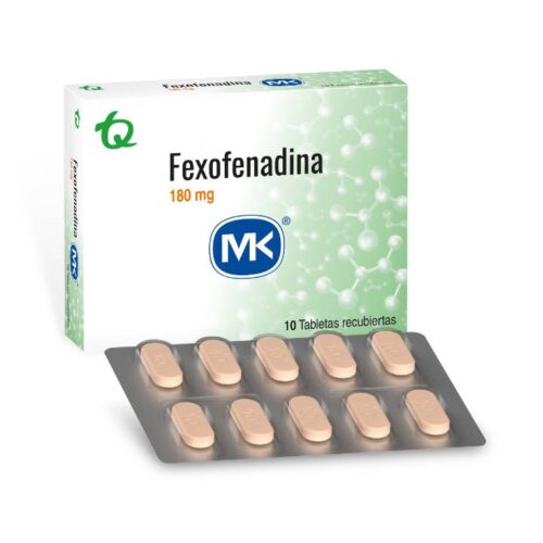 FEXOFENADINA 180 MG X 10 TAB