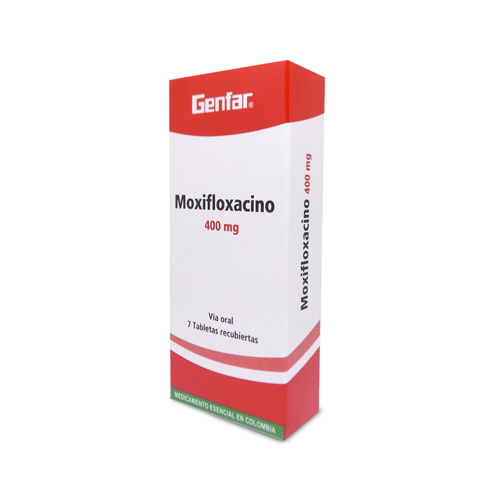 MOXIFLOXACINO 400 MG   X 7  TAB