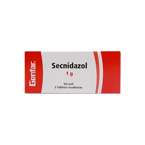SECNIDAZOL 1 GR X 2 TAB