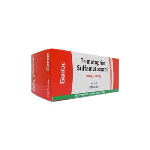 TRIMETOPRIM SULFA 80 / 400 X 100 TAB