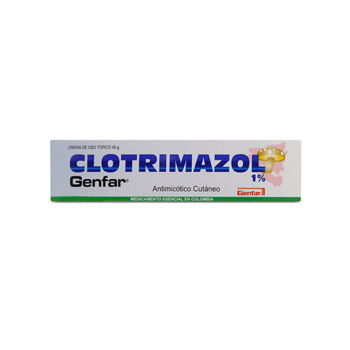 CLOTRIMAZOL  CREMA TOPICO  X 40 GR
