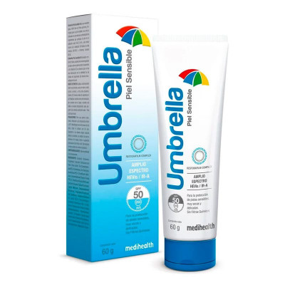 UMBRELLA PIEL SENSIBLE EMULSION SPF 50 X 60 GR