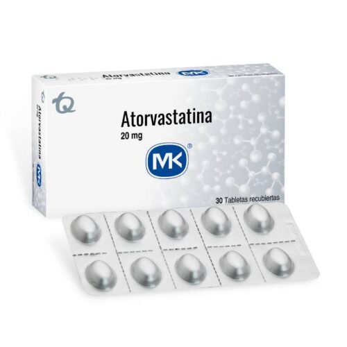 ATORVASTATINA 20 MG X 30 TAB SOB 10