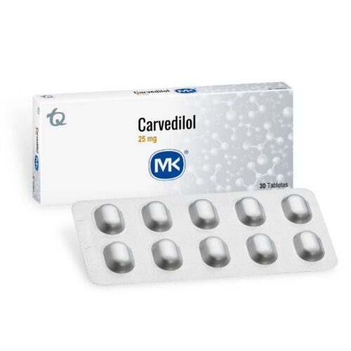 CARVEDILOL 25 MG X 30 TAB