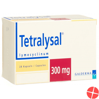 TETRALYSAL 300 MG X 28 CAP