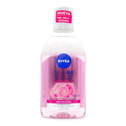 NIVEA AGUA MICELAR CON AGUA DE ROSAS X 400 ML