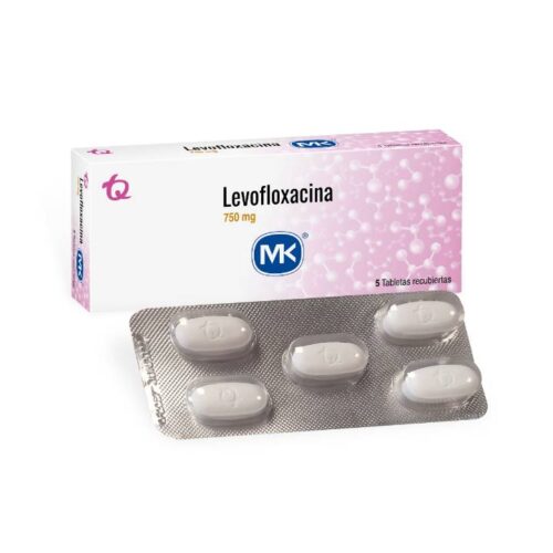 LEVOFLOXACINO 750 MG X 5  TAB RECUB