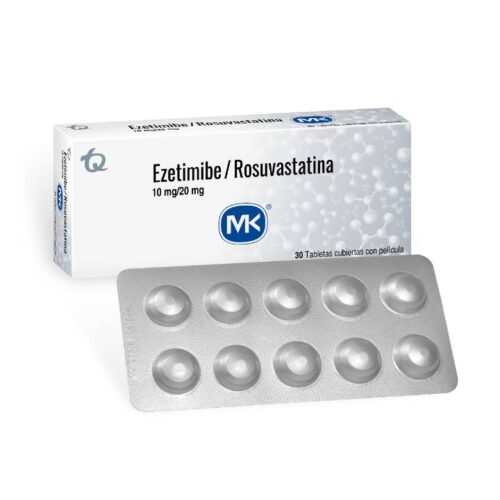 EZETIMIBE / ROSUVASTATINA 10/20 MG X 30 TAB RECUB