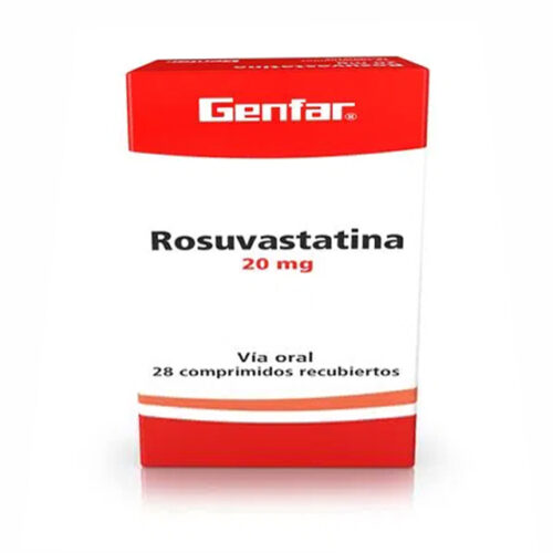 ROSUVASTATINA 20 MG X 28 COMPRIMIDOS