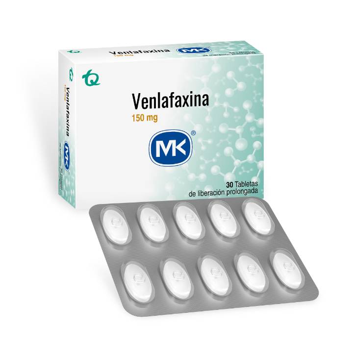 VENLAFAXINA 150 MG X 30 TAB LIBERACION PROLONG