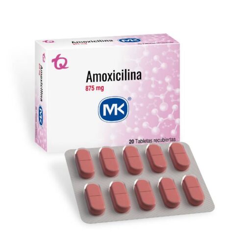 AMOXICILINA 875 X 20 TAB RECUBIERTAS