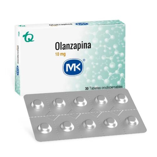 OLANZAPINA 10 MG X 30 TAB ORODISPERSABLES