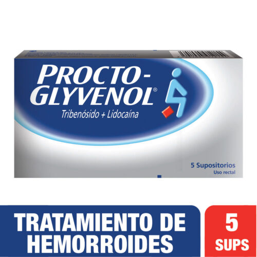 PROCTOGLYVENOL SUPOS X 5 UND