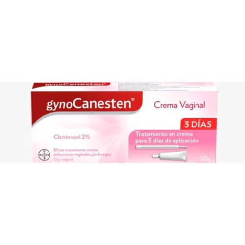 GYNOCANESTEN CREMA 2% X 20 GR 3 DIAS