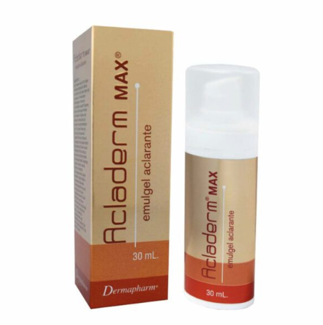 ACLADERM MAX EMULGEL ACLARANTE X 30 ML