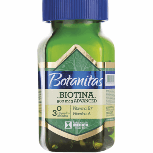 BIOTINA 900 MCG ADVANCE X 30 CAPSULAS