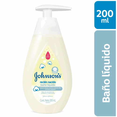 JOHNSONS BAÑO LIQUIDO RECIEN NACIDO  X  200 ML