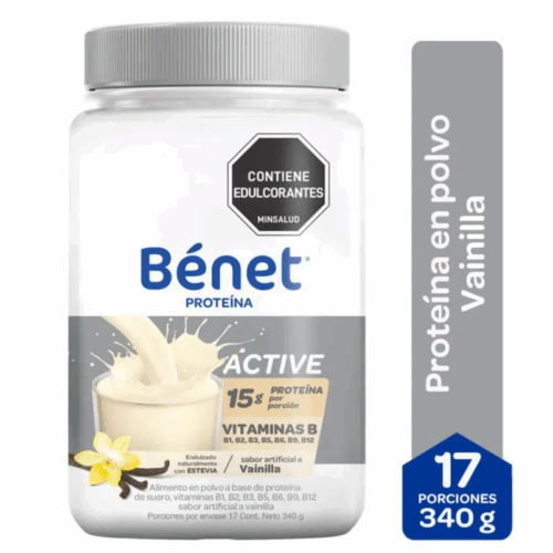 BENET PROTEINA ACTIVE SABOR VAINILLA 340GR