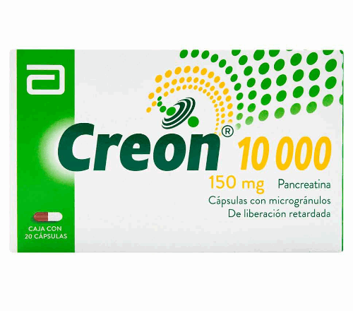 CREON 10000 MG X 20 CAP