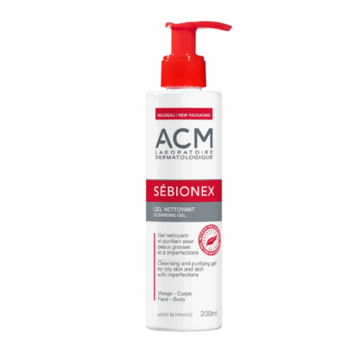 SEBIONEX GEL NETTOYANT  X 200 ML