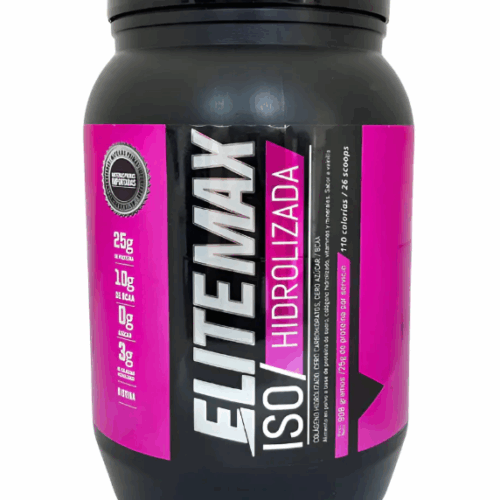 ELITE MAX ISO HIDROLIZADA VAINILLA X 908 G ROSADA
