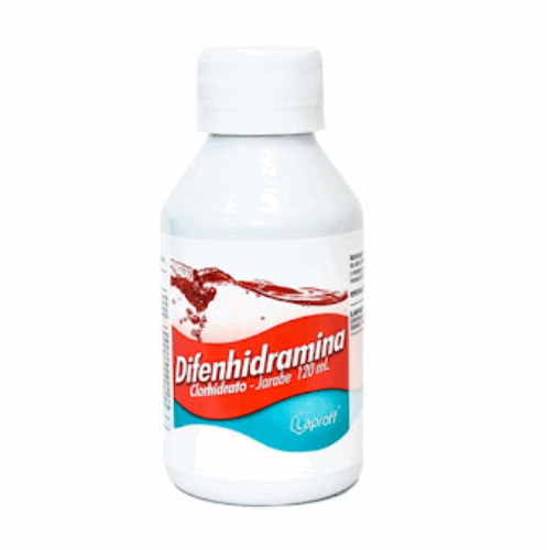 DIFENHIDRAMINA JARABE 12.5 MG X 120 ML