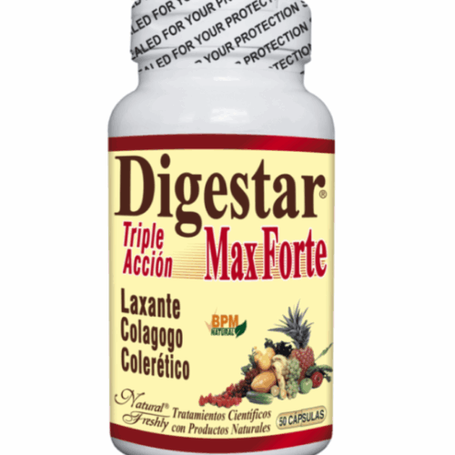 DIGESTAR MAX FORTE LAXANTE FRASCO X 50 CAPSULAS
