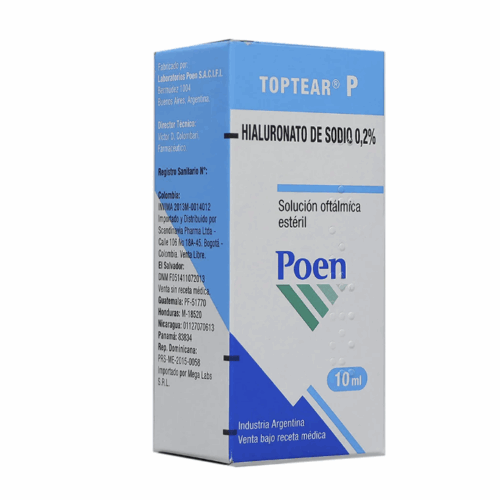TOPTEAR GOTAS OFTX 10 ML