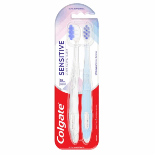 CEPILLO COLGATE SENSITIVE ULTRA SUAVE X 2 UNDS