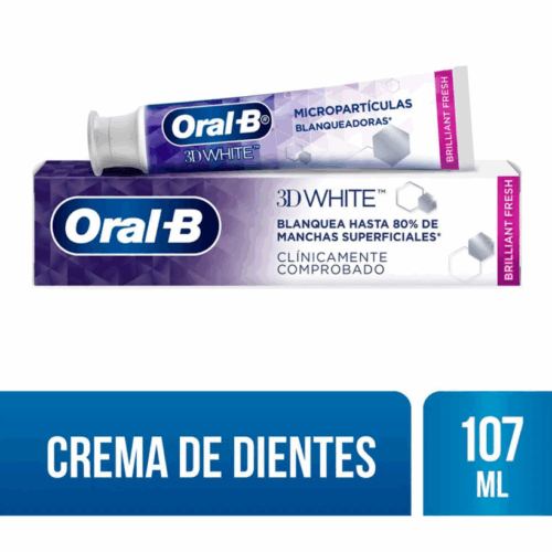 ORAL B 3D WHITE X 107 ML (140G)