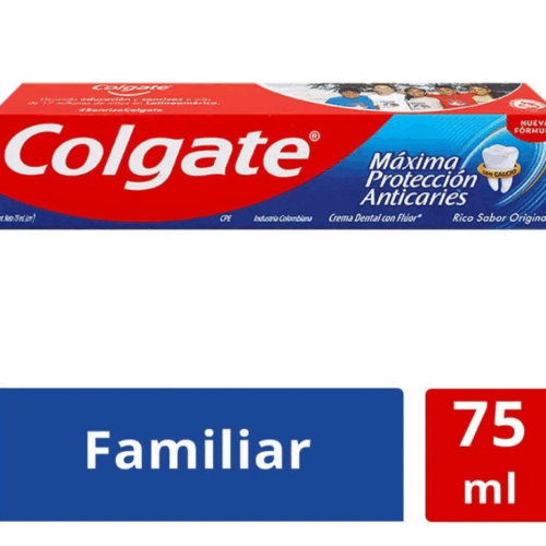 COLGATE MAXIMA PROTECCION ANTICARIES X 75 ML