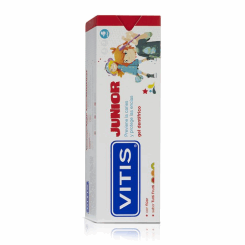 VITIS JUNIOR GEL SABOR TUTTI FRUTTIG 6 AÑOS X 75 ML