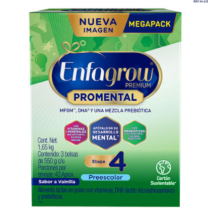 ENFAGROW ETP 4 PREESCOLAR X 1650 GR VAINILLA