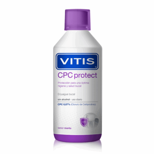 VITIS ENJUGUE BUCAL CPC PROTECT SABOR MENTA X 500ML