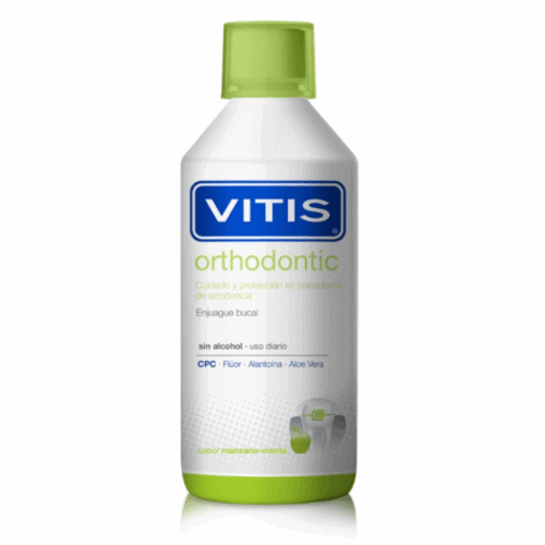 VITIS ENJUAGUE ORTHODONTIC SIN/ALCOHOL X 500ML