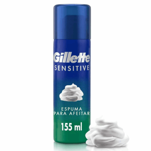 GILLET PRESTOBARBA SENSIT ESPU PIEL SENSI X 155 ML