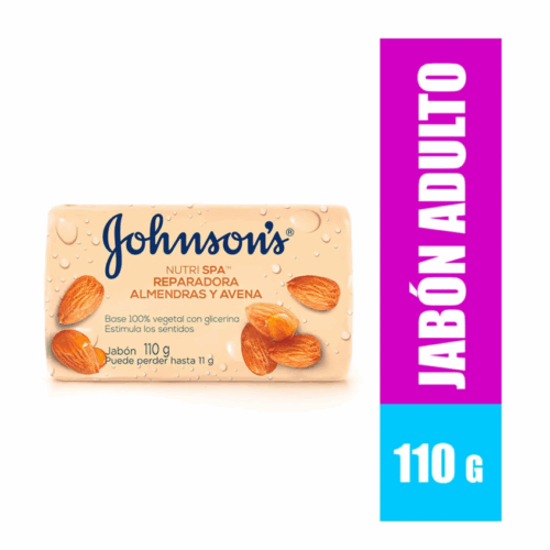 JABON JOHNSON ALMENDRAS Y AVENA X 110 G